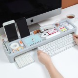多功能键盘收纳架多格式整理杂物储物架电脑办公桌省空间置物架